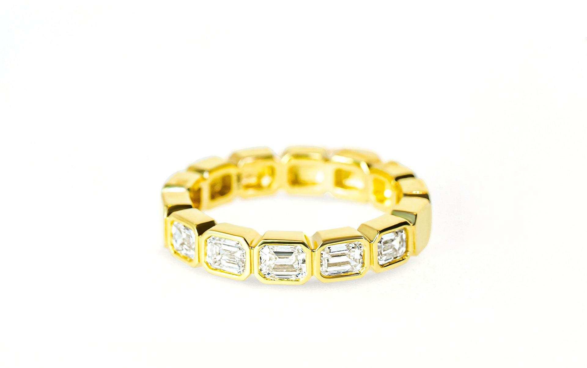 "Lennox" Emerald Cut Diamond Ring