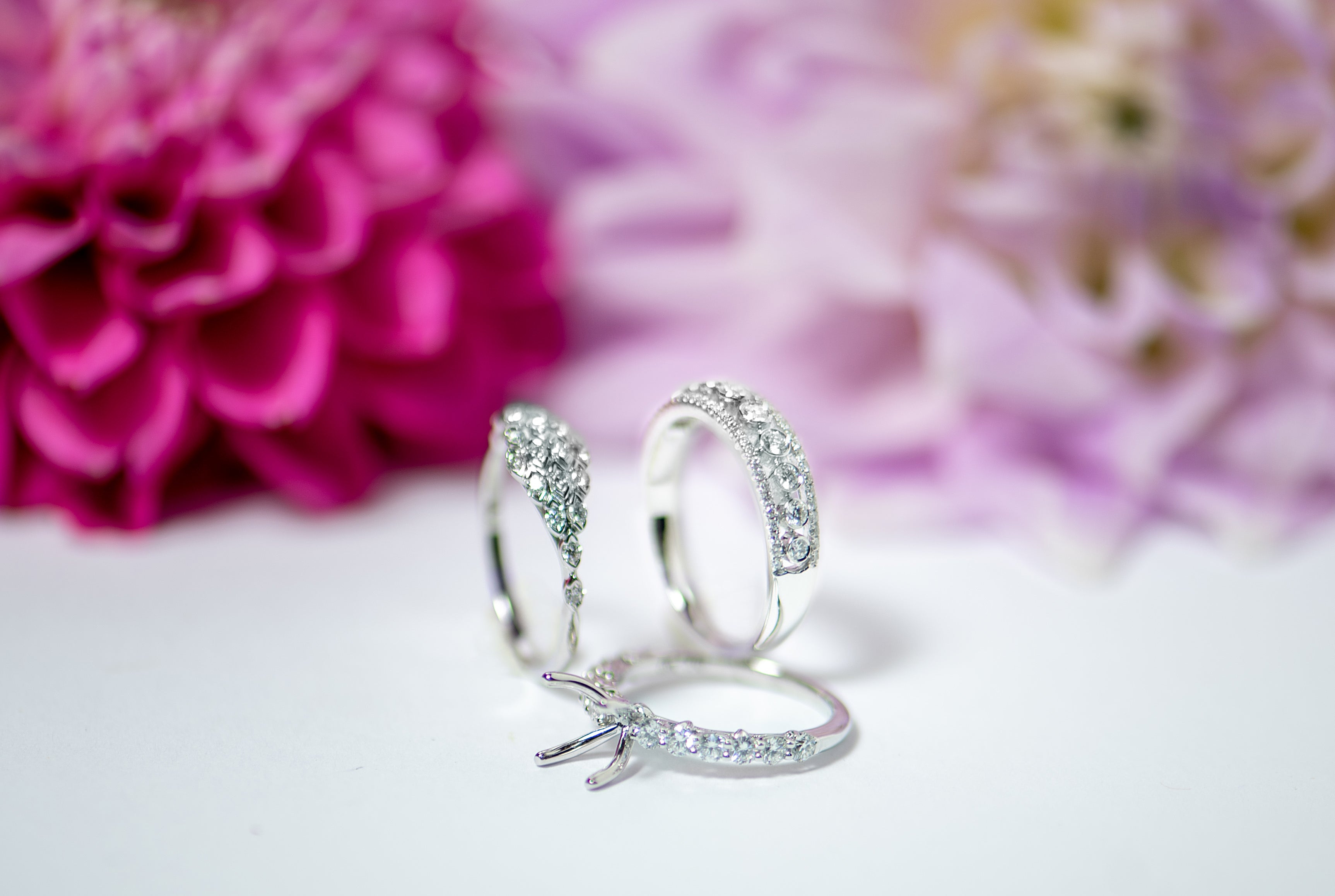 white gold and diamond ring. unique ring. anniversary ring anniversary gift. vintage ring. SF jewelry, local jeweler, luxury, fine jewelry, bay area, handmade, gift for her, birthday gift, anniversary gift