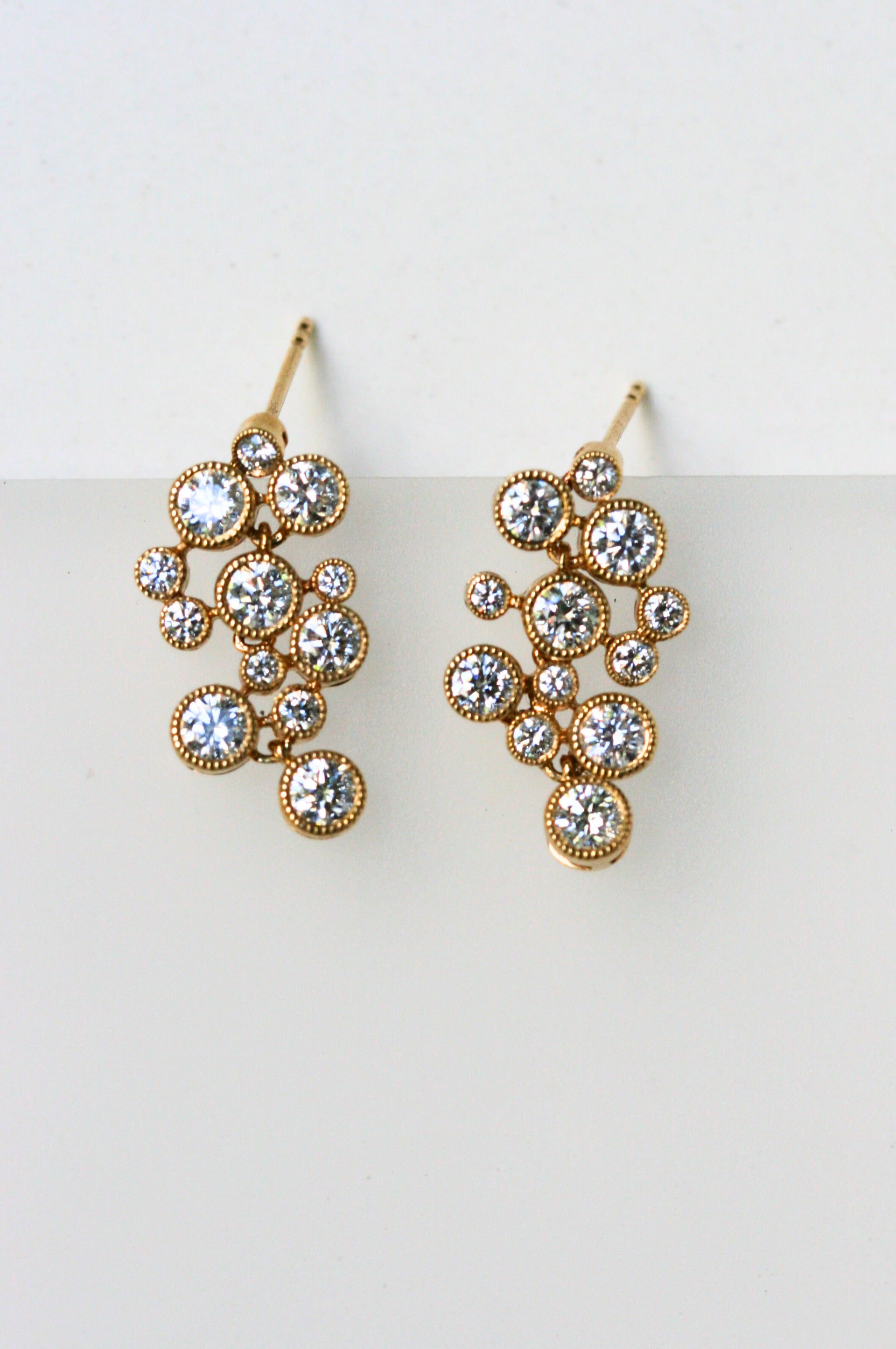 "Prosecco Dangle" Earrings