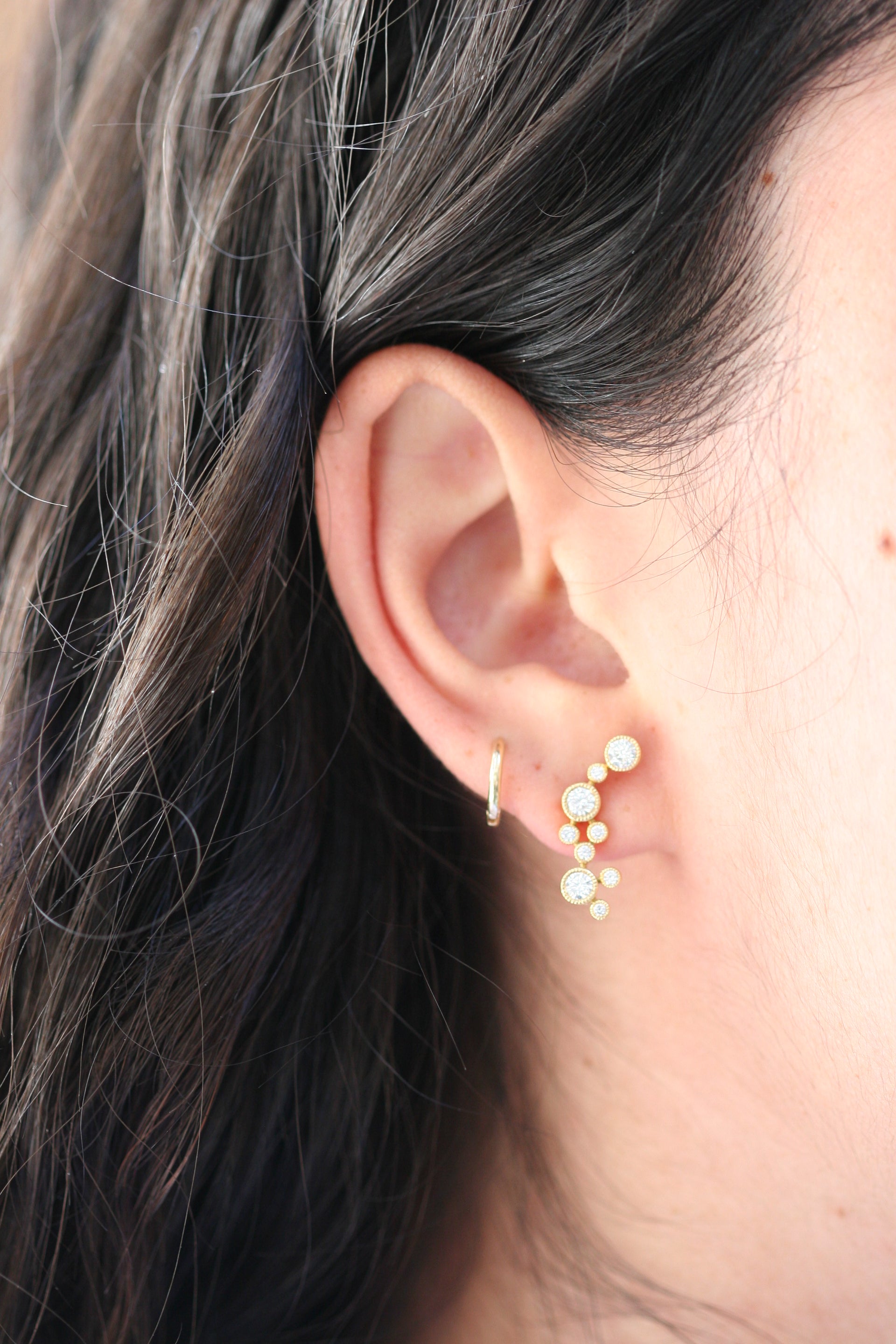 "Prosecco Studs" Earrings