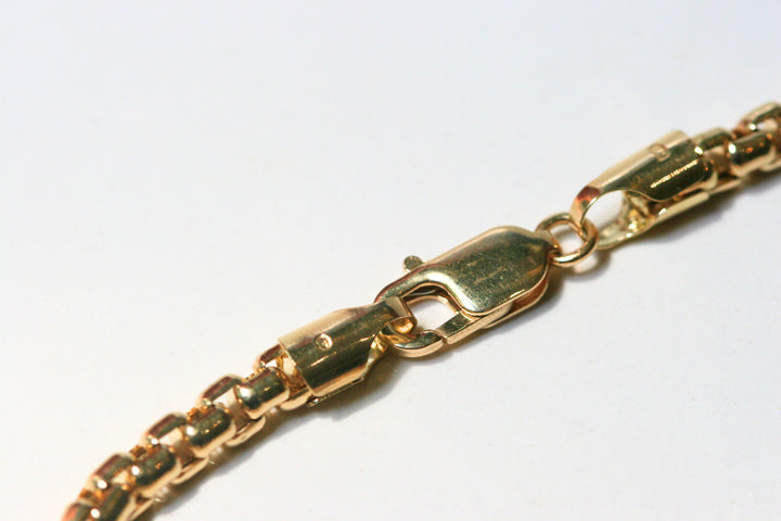 yellow gold. venetian chain. men's chain. Local SF jewelry, San francisco, Luxury, hand made, Bay area, gift for her, gift for him.