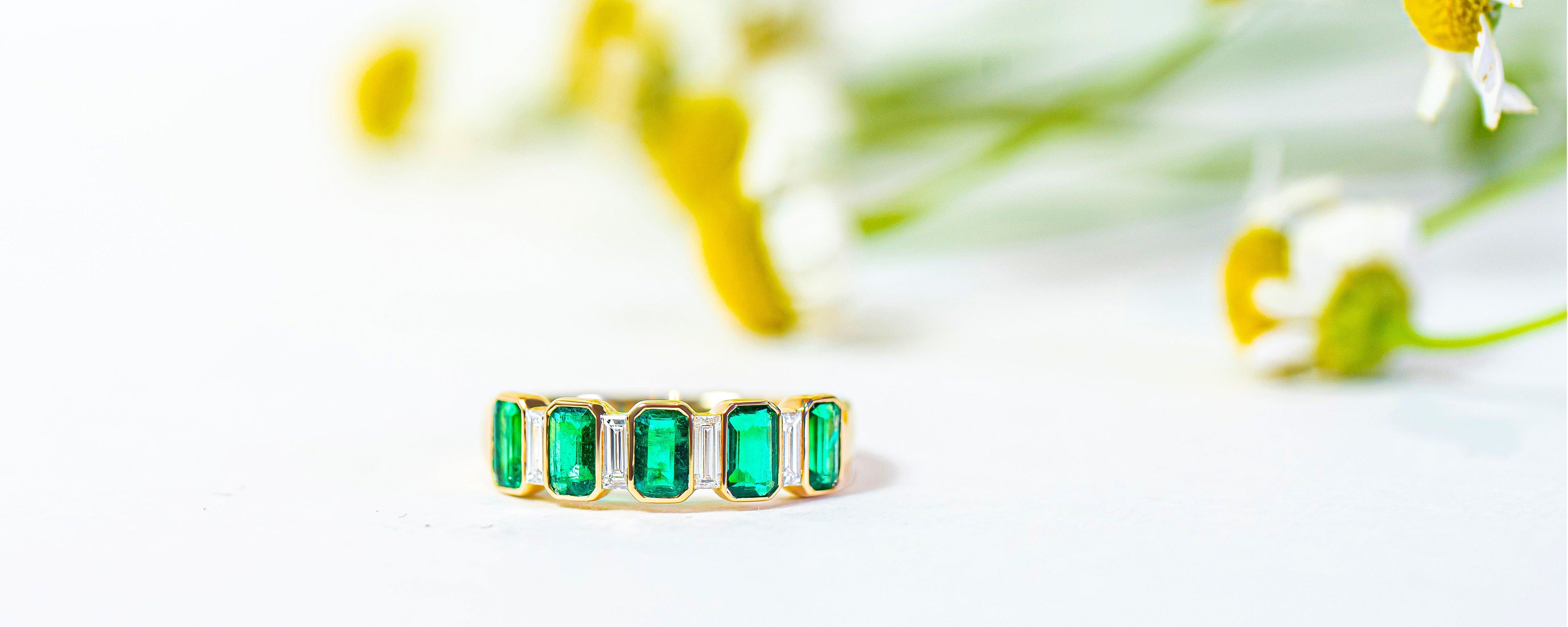 Colored Gemstone Rings