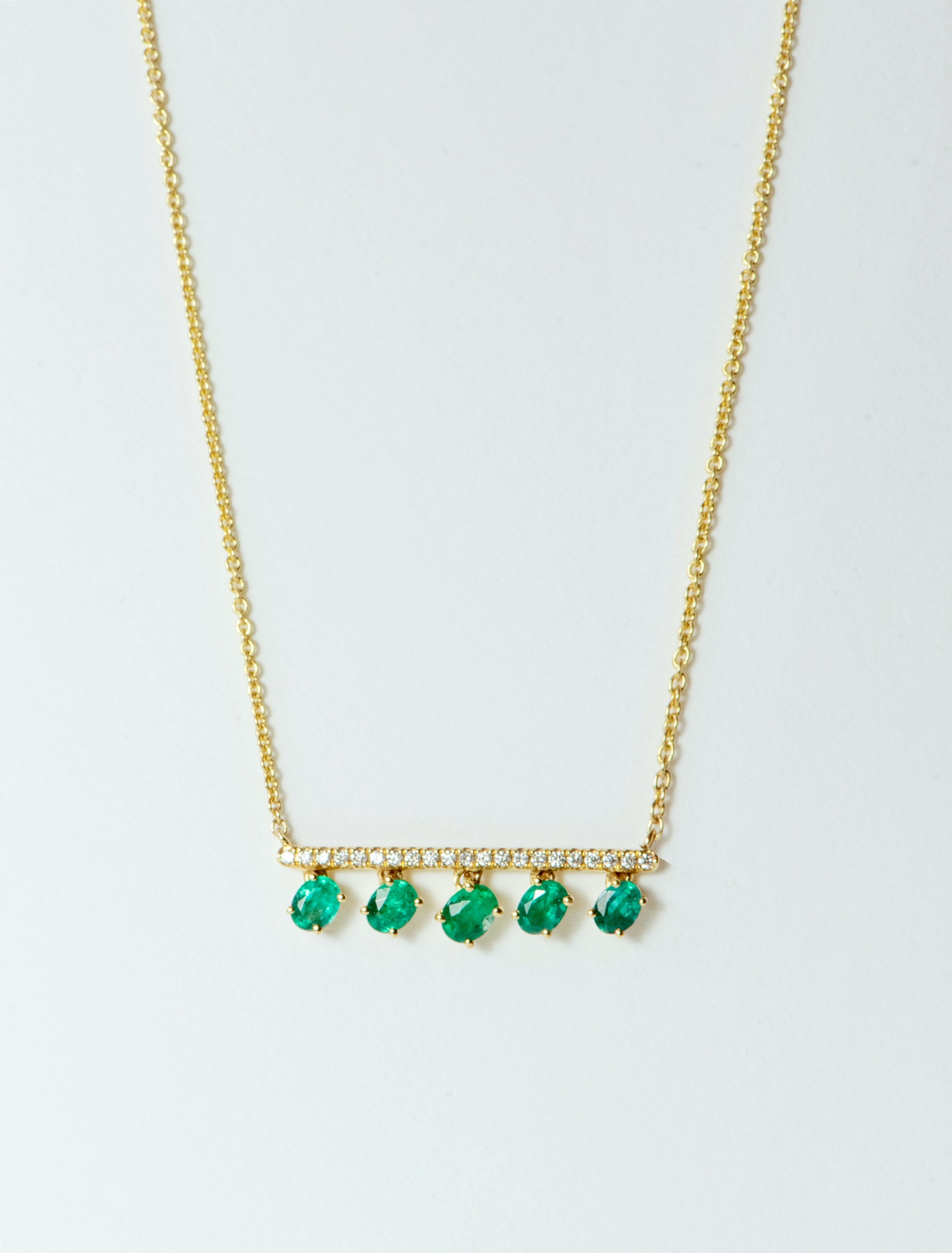 "Sabaa" Emerald Necklace
