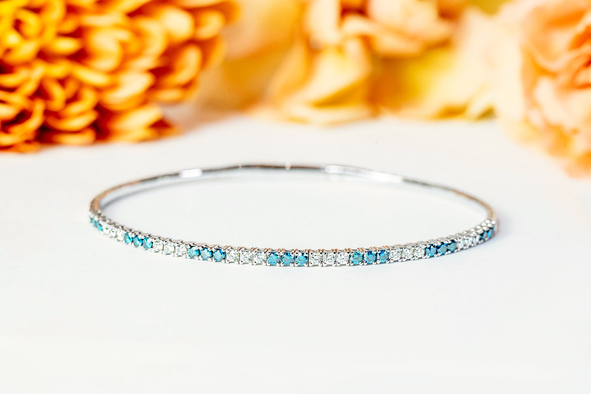 "Ranya" Blue Diamond Bracelet