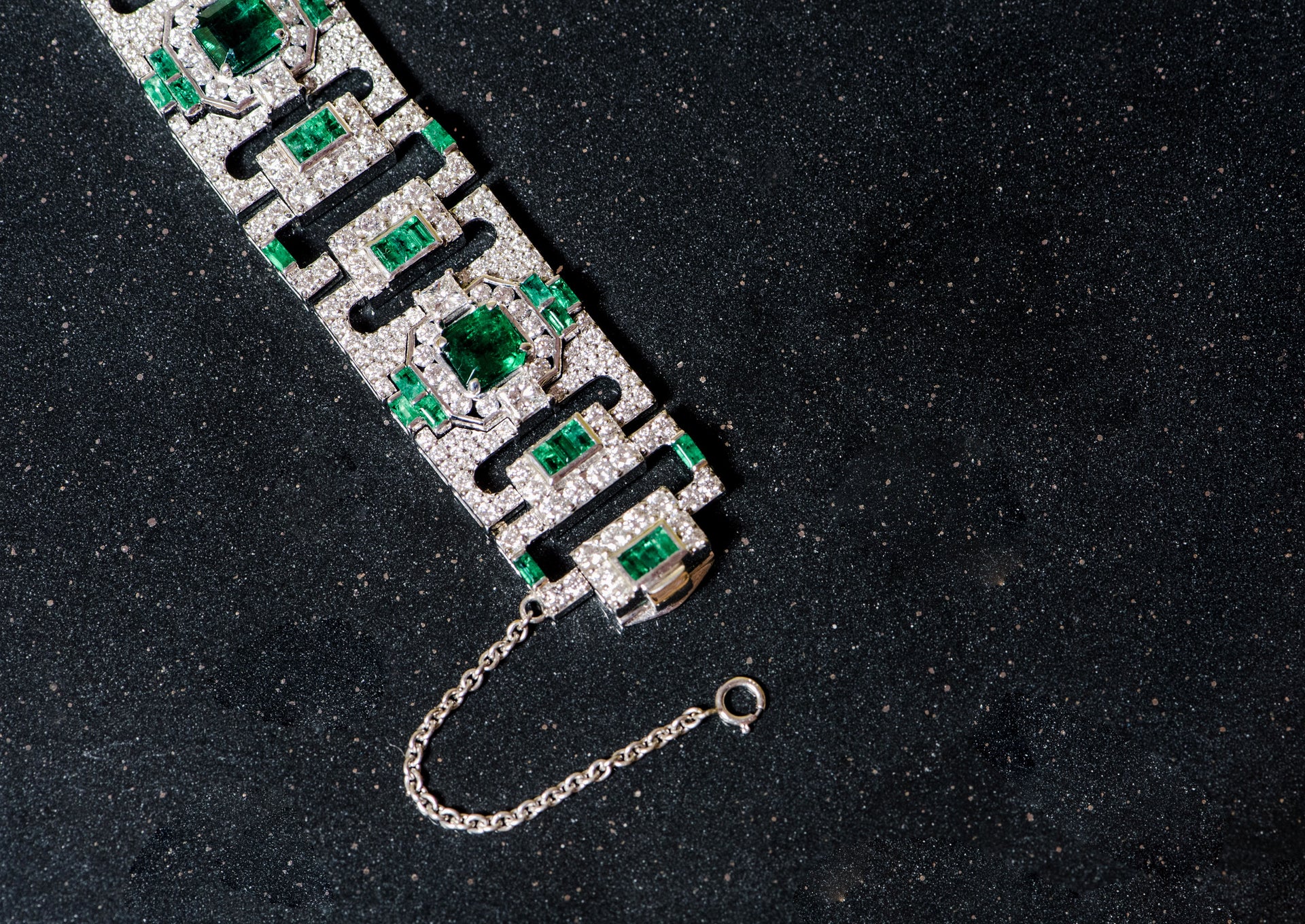 "Cleopatra" Emerald Bracelet