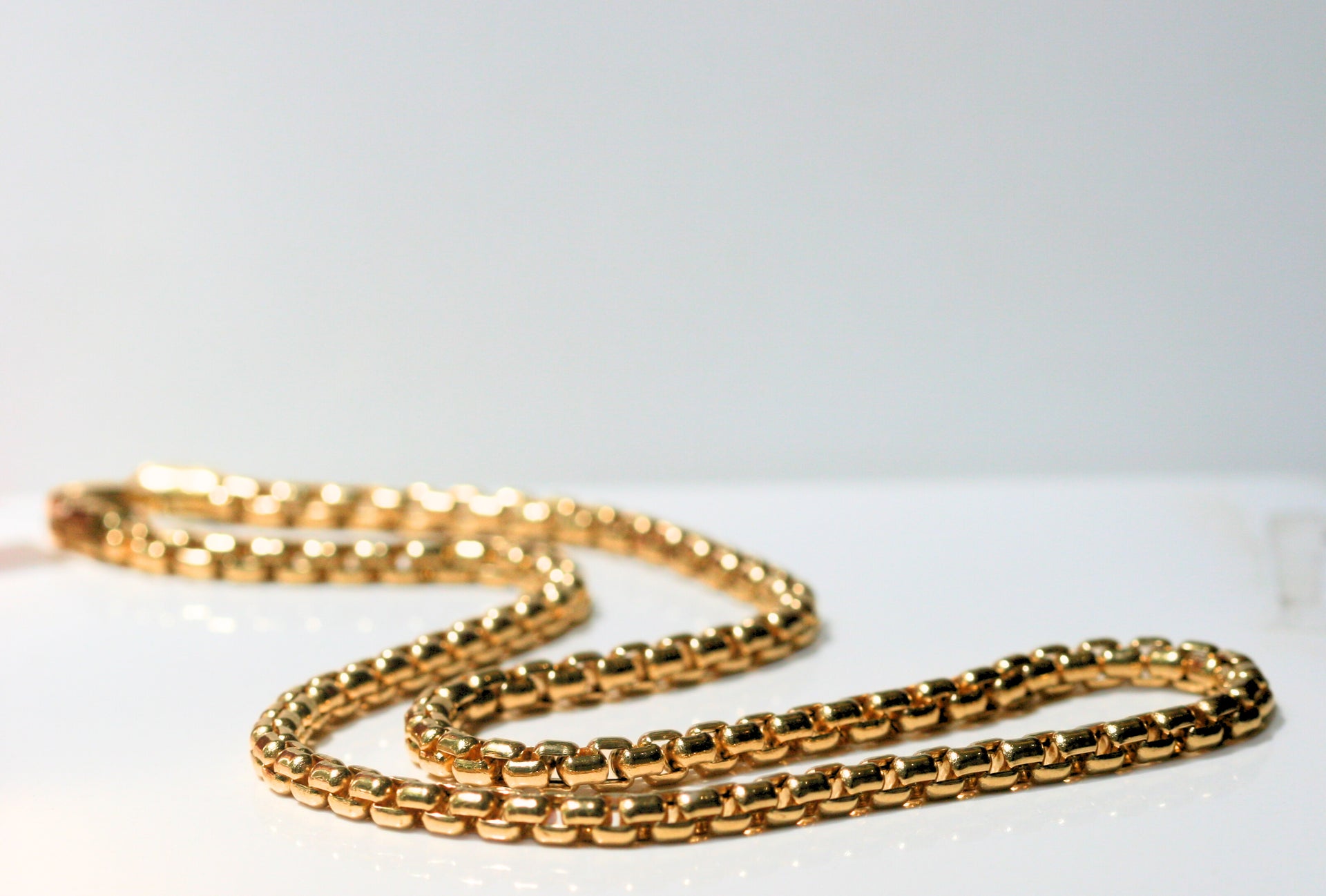 yellow gold. venetian chain. men's chain. Local SF jewelry, San francisco, Luxury, hand made, Bay area, gift for her, gift for him. 