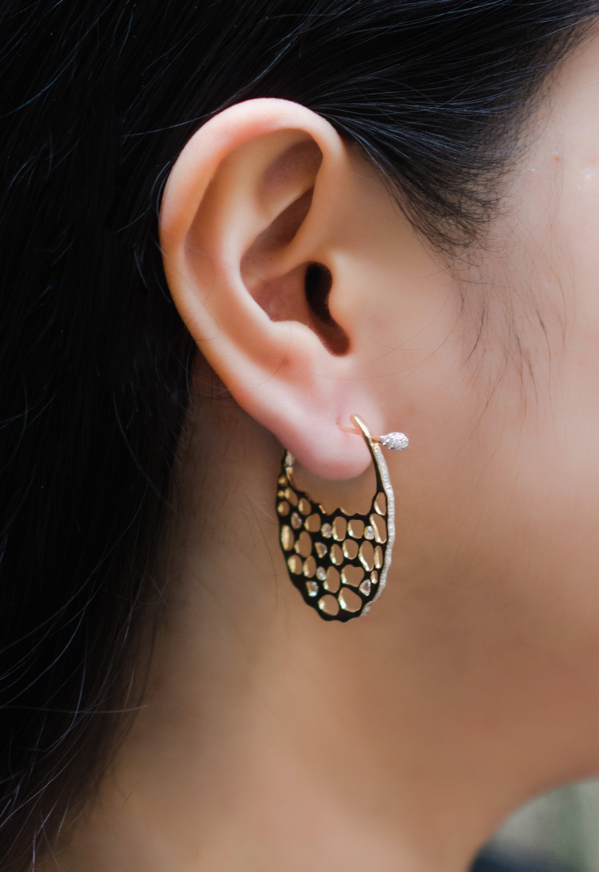 "Ximena" Hoop Earrings