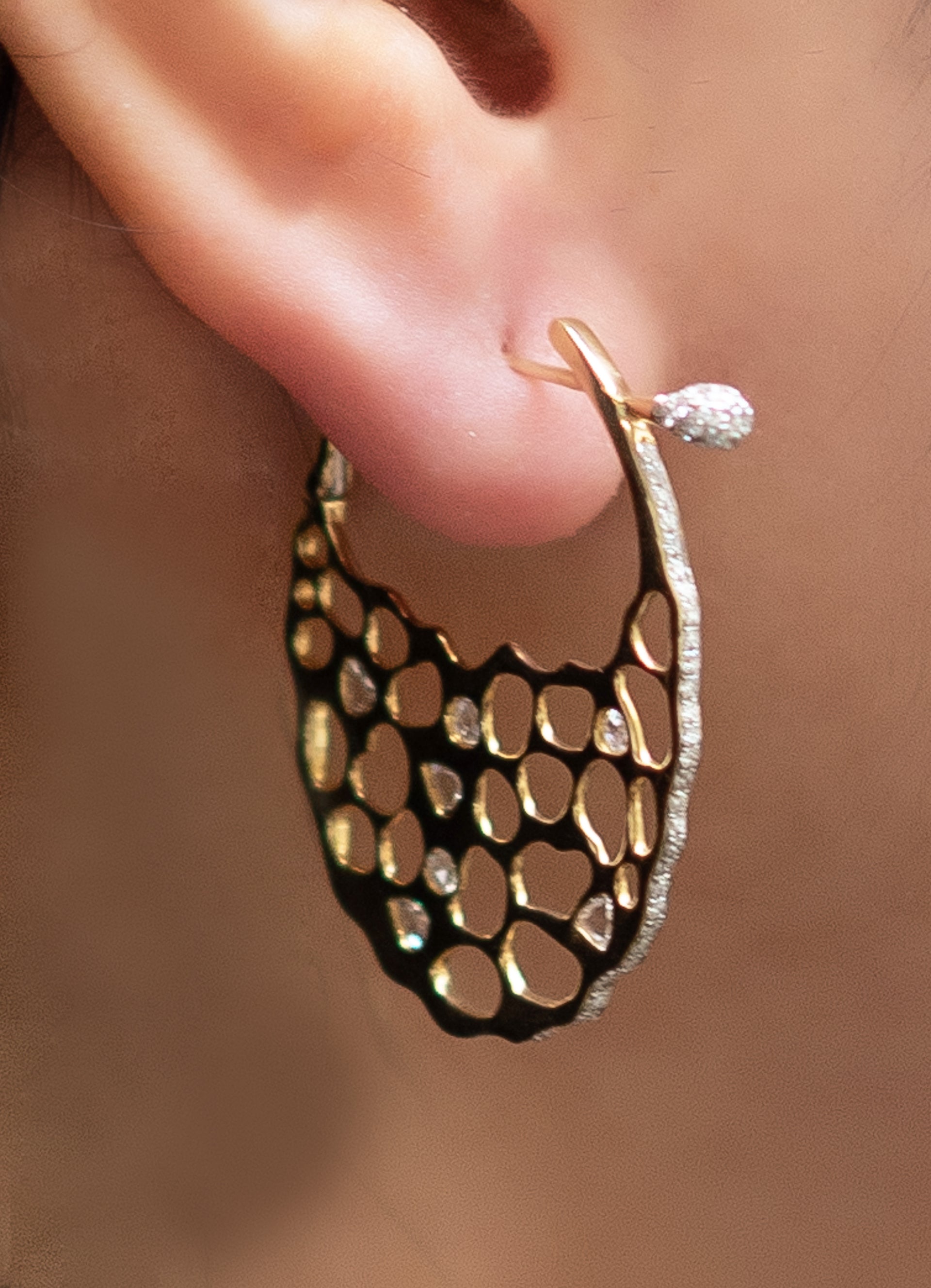 "Ximena" Hoop Earrings