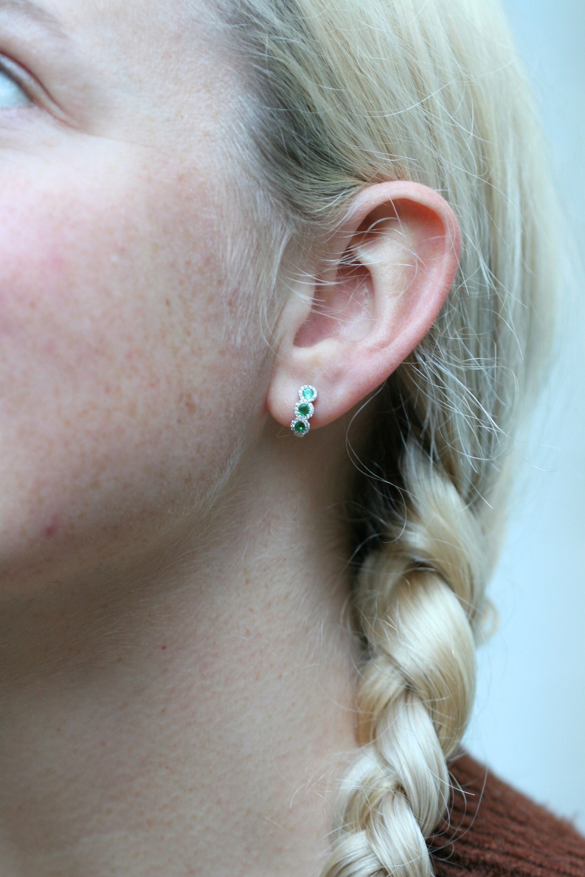 "Green Fairy" Earrings