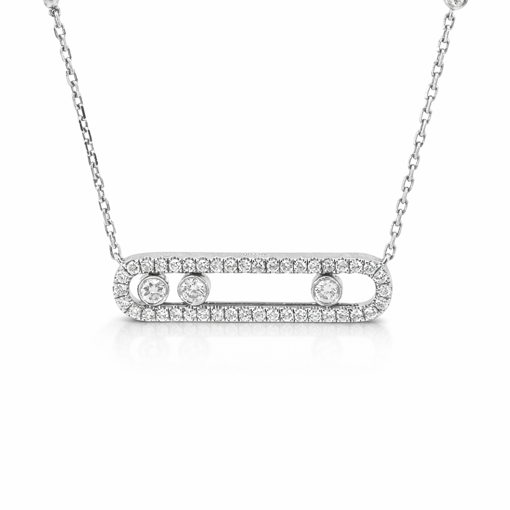 "Harmony" Sliding Diamond Necklace