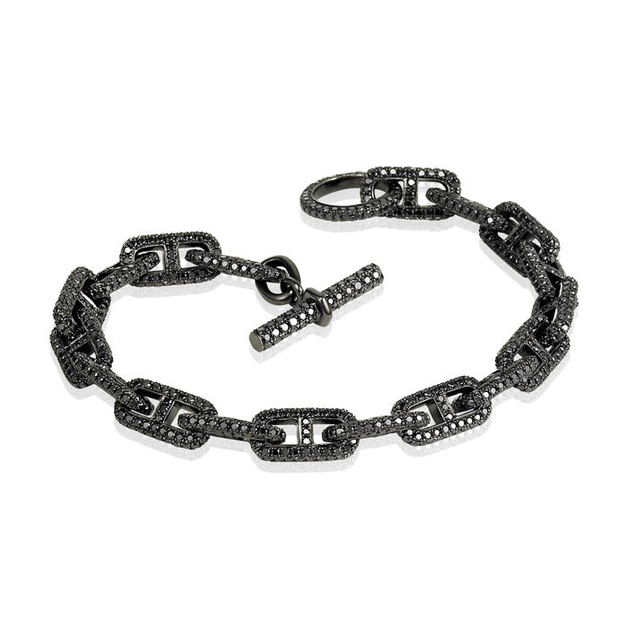 "MIdnight Noir" Black Diamond Bracelet