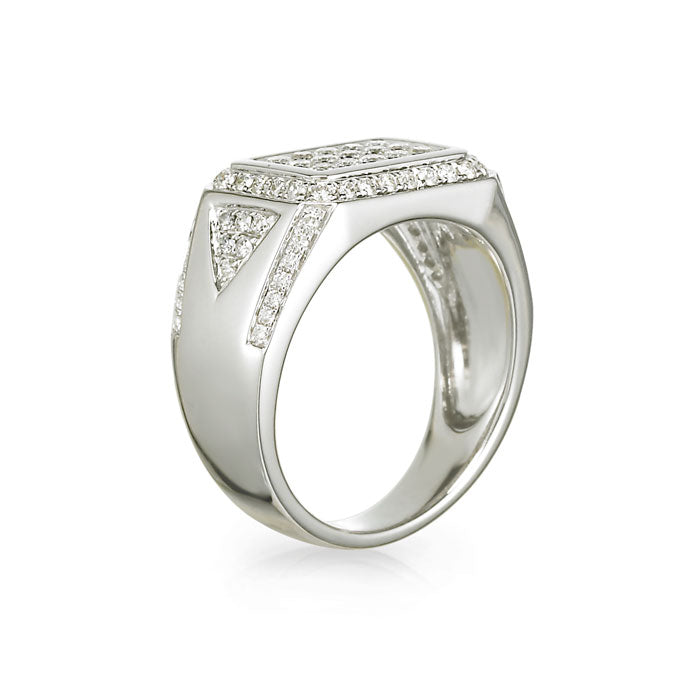 "Horatio" Masculine Diamond Ring